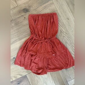 Express | Pull On Strapless Romper | XXS